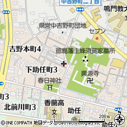 臥竜将棋会館周辺の地図
