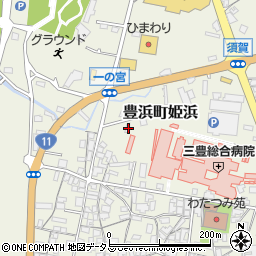 香川県観音寺市豊浜町姫浜1240周辺の地図