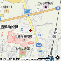 香川県観音寺市豊浜町姫浜865周辺の地図