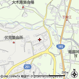 徳島県美馬市脇町大字北庄770周辺の地図