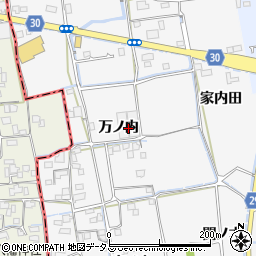徳島県徳島市国府町桜間周辺の地図