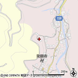和歌山県有田郡有田川町賢242周辺の地図