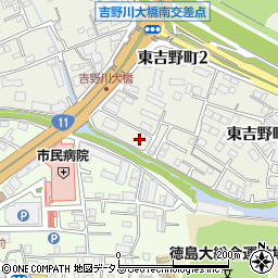 興源寺川周辺の地図