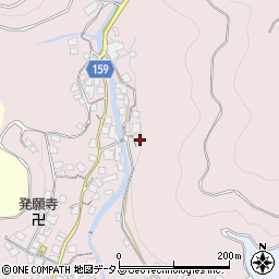 和歌山県有田郡有田川町賢969周辺の地図