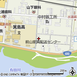 和歌山県有田市新堂113周辺の地図