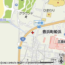 香川県観音寺市豊浜町姫浜161周辺の地図