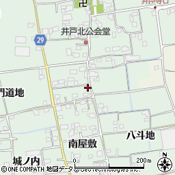 徳島県徳島市国府町井戸北屋敷12周辺の地図