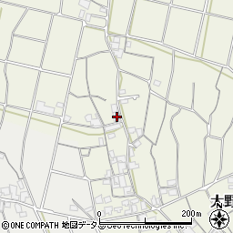 香川県観音寺市大野原町萩原1840周辺の地図