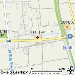 リカオー石井店周辺の地図