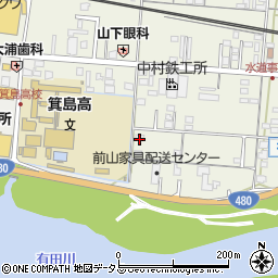 和歌山県有田市新堂113-4周辺の地図