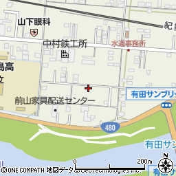 和歌山県有田市新堂106周辺の地図