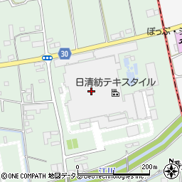 日清紡テキスタイル株式会社　吉野川事業所周辺の地図