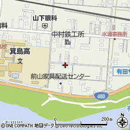 和歌山県有田市新堂110周辺の地図