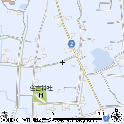 徳島県阿波市市場町香美原田252周辺の地図