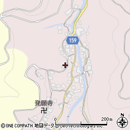 和歌山県有田郡有田川町賢262周辺の地図