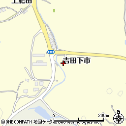 山口県下関市吉田（吉田下市）周辺の地図