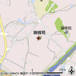 山口市立　鋳銭司幼稚園周辺の地図