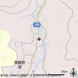 和歌山県有田郡有田川町賢104周辺の地図