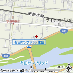 和歌山県有田市新堂213-1周辺の地図