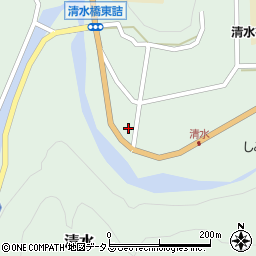 有田川町消防本部清水消防署周辺の地図