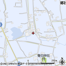 徳島県阿波市市場町香美原田100周辺の地図