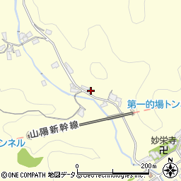 山口県周南市夜市2607-1周辺の地図