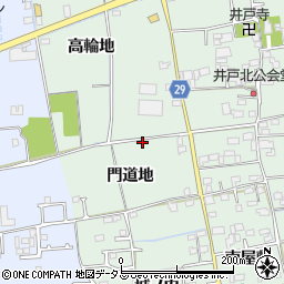 徳島県徳島市国府町井戸門道地18周辺の地図