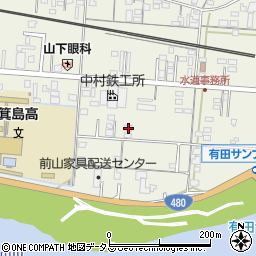 和歌山県有田市新堂119周辺の地図