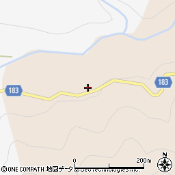 和歌山県有田郡有田川町小原44周辺の地図