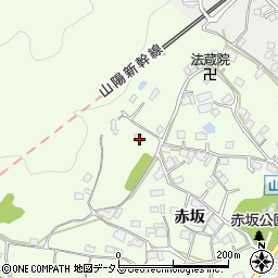 山口県山口市嘉川赤坂358-2周辺の地図