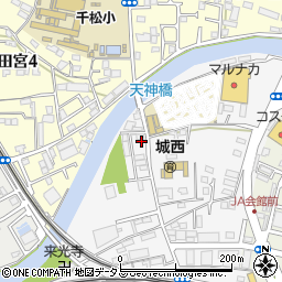 高山産業株式会社　徳島支店周辺の地図