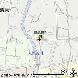 徳島県阿波市阿波町勝命北29周辺の地図