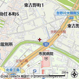 サーパス東吉野管理事務室周辺の地図