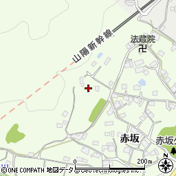 山口県山口市嘉川（赤坂）周辺の地図