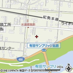 和歌山県有田市新堂229周辺の地図