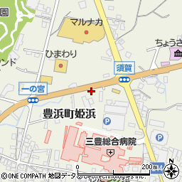 香川県観音寺市豊浜町姫浜1193周辺の地図