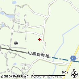 山口県防府市切畑林周辺の地図