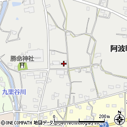 徳島県阿波市阿波町勝命北69周辺の地図