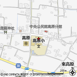 石井町立高原小学校周辺の地図