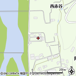 棚田莊周辺の地図