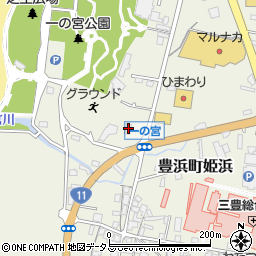 香川県観音寺市豊浜町姫浜94周辺の地図