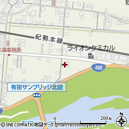 和歌山県有田市新堂260-7周辺の地図