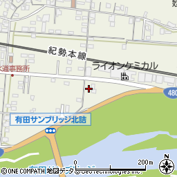 和歌山県有田市新堂260-7周辺の地図