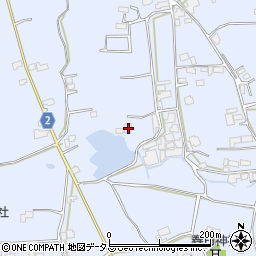 徳島県阿波市市場町香美原田72周辺の地図