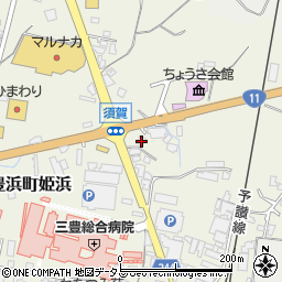 香川県観音寺市豊浜町姫浜892周辺の地図