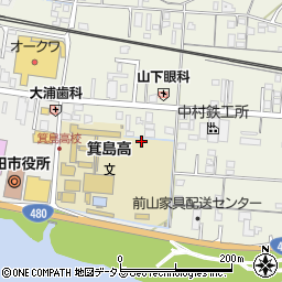 和歌山県有田市新堂68周辺の地図