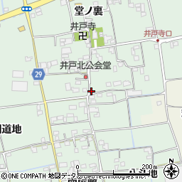 徳島県徳島市国府町井戸北屋敷89周辺の地図