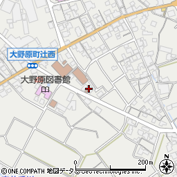 観音寺警察署大野原駐在所周辺の地図