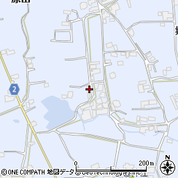 徳島県阿波市市場町香美原田103周辺の地図