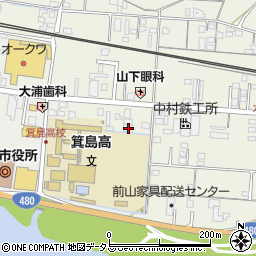 和歌山県有田市新堂63周辺の地図